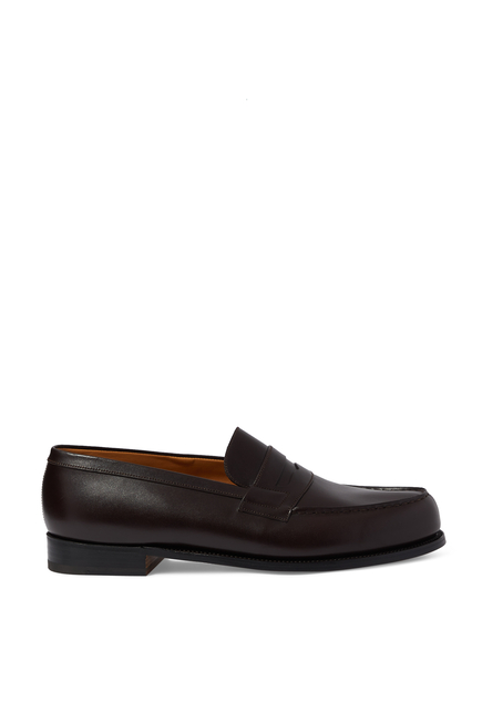 J.M Weston Iconic Penny Loafers